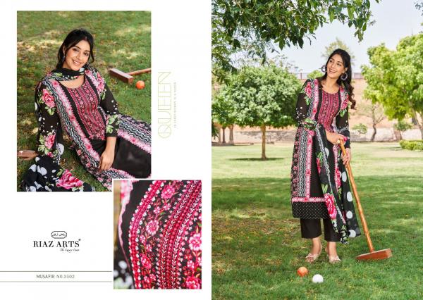 Riaz Arts Musafir Vol 8 Lawn Digital Printed Dress Material Collection